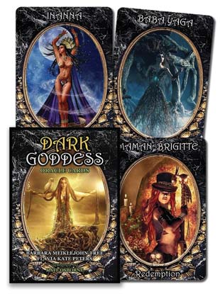 Dark Goddess Oracle Deck By Meiklejohn-Free & Peters
