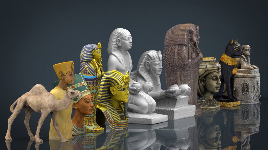 3D Printed Egyptian Creations