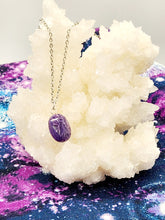 Charoite Oval Necklace