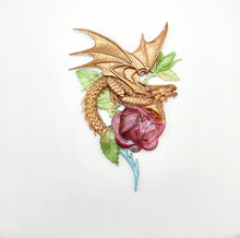 Majestic Rose of a Dragon (Resin)