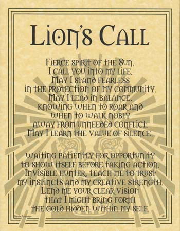 Lion's Call Poster