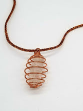 Clear Quartz Point Cage Necklace for Spiritual Enlightenment