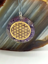 Flower of Life Orgonite Necklace