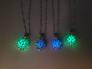 Luminous Lotus Necklace