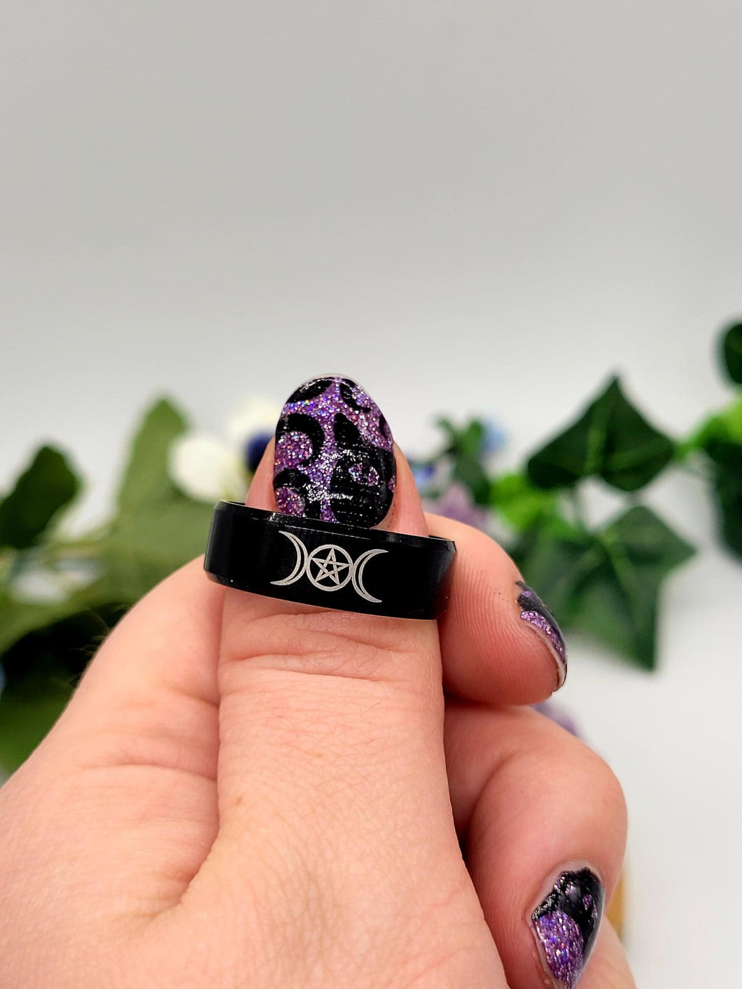 Pentacle Moon Ring's