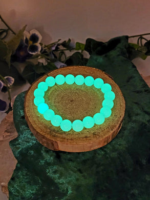 Luminous Stone 10mm Round Bracelet
