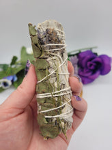 3"- 4" California White Sage, Lavender, & Eucalyptus Smudge Stick