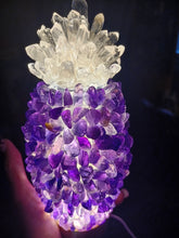 Amethyst Pineapple Light