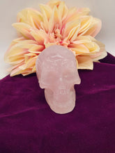 3" Rose Quartz Crystal Skull