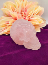 3" Rose Quartz Crystal Skull