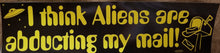 Alien Bumper Stickers