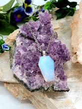 Mini Crystal Coffin Necklace's