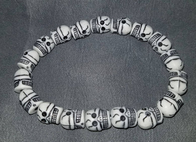 Skull Bracelets (Elastic)