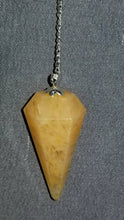 Honey/Yellow Calcite Pendulum