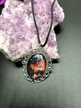 Abstract Art Cabochon Necklace's