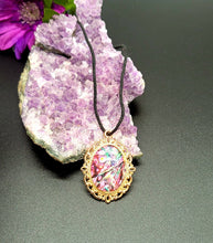 Abstract Art Cabochon Necklace's