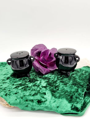 Cauldron Salt & Pepper Shakers
