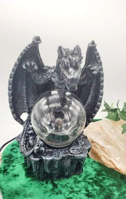 Dragon Plasma Ball Statue