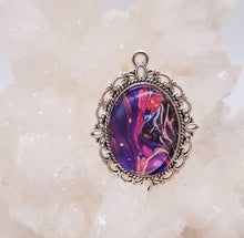 Abstract Art Cabochon Necklace's