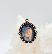 Abstract Art Cabochon Necklace's