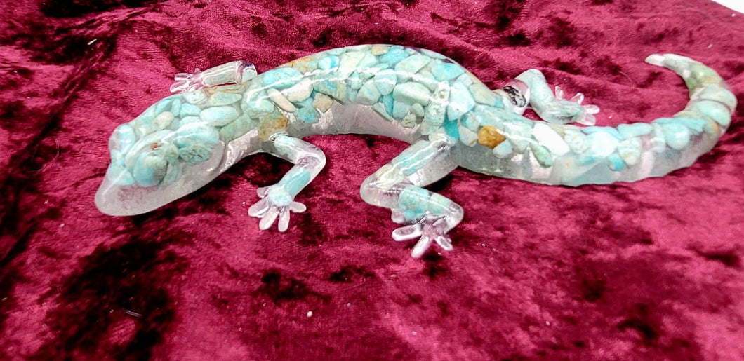 blue crested gecko