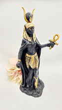 Egyptian Goddess Hathor Black & Gold