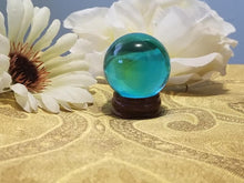 Mini Glass Divination Ball w/stand