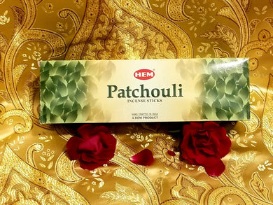 Hem Patchouli Incense Sticks 8 gram (8 Pack)