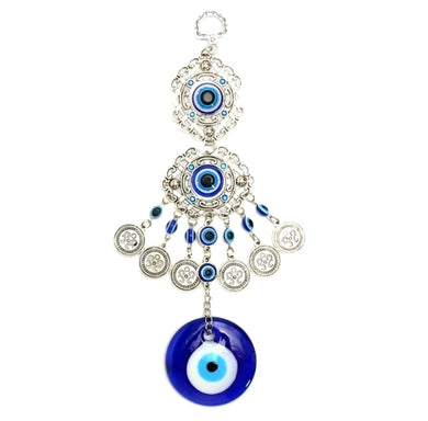 Evil Eye With Coins Wall Hanger