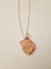 Pink Speckled Infusion Necklace