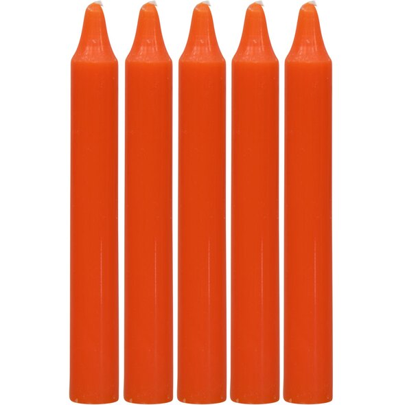 Orange Chime Spell Candles