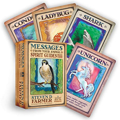 Messages from Your Animal Spirit Guides Oracle Cards By Steven D. Farmer