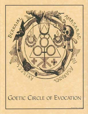Goetic Circle Evocation Poster