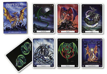 Imperial Dragon Oracle Deck By Andy Baggott & Peter Pracownik ...