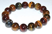 Pietersite/Tri-Color Tiger's Eye 8mm Round Bracelet