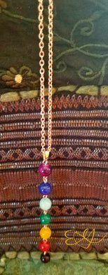 Reiki Chakra Bead Necklace