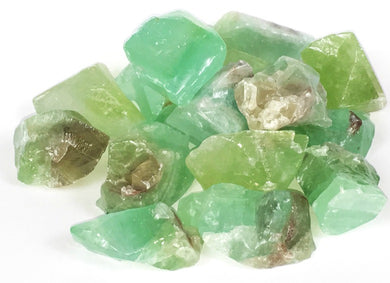 Green Calcite Raw