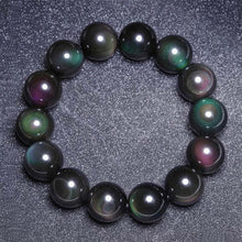 Rainbow Obsidian 12mm Round Bracelet