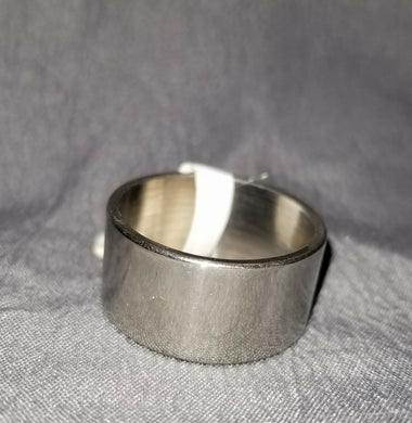 Thick Silver band
