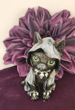 Gothic Hooded Skull Chains Cat