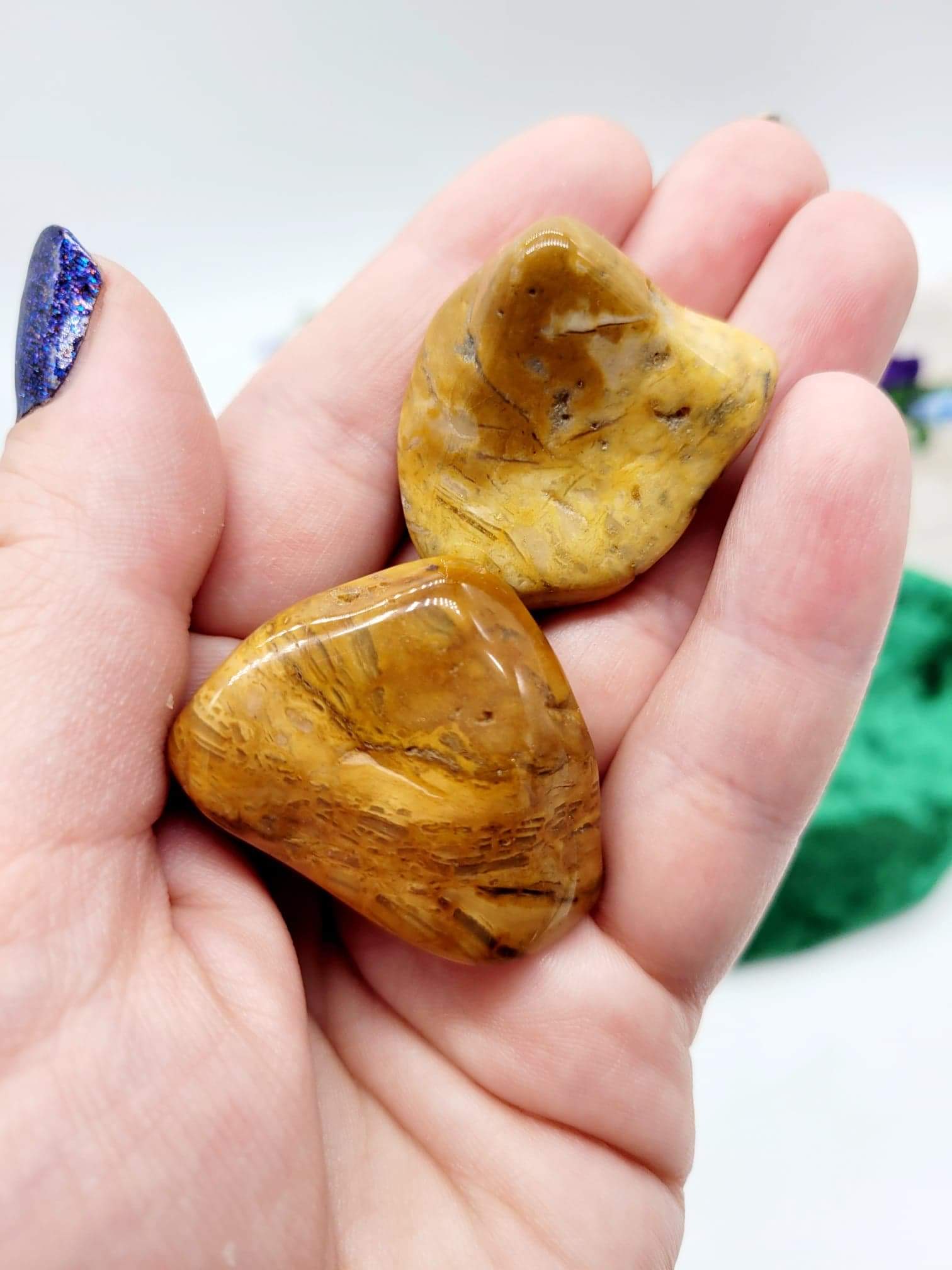 Yellow Jasper Polished Enchanted Genie LLC